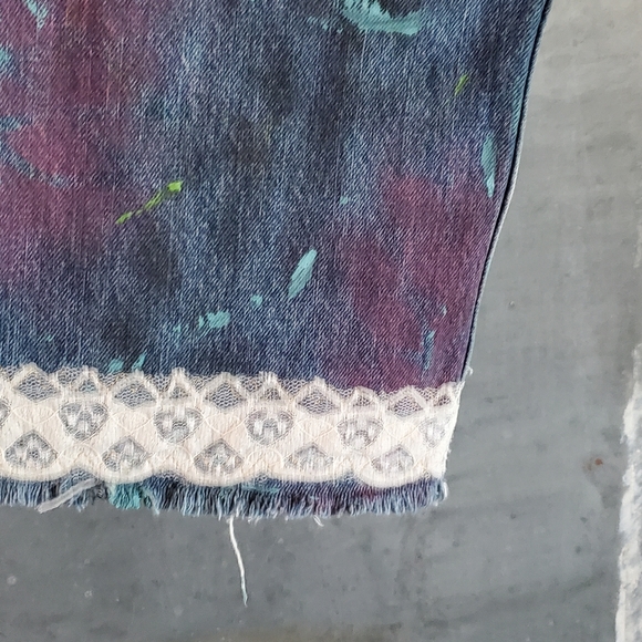 Magnolia Pearl style Jeans Handcrafted one of a kind Jeans - Picture 8 of 12